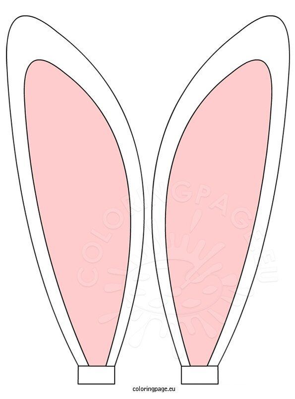 Bunny Ears Coloring Page