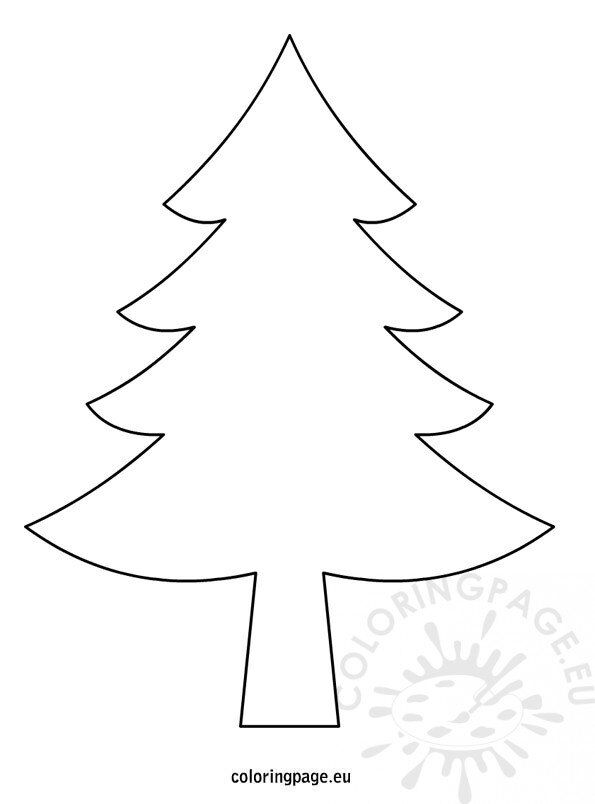 14 Printable Christmas Tree Coloring Pages-nextbuild.com.vn