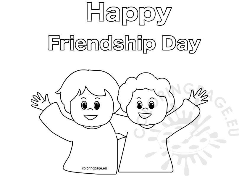 Happy friendship day 